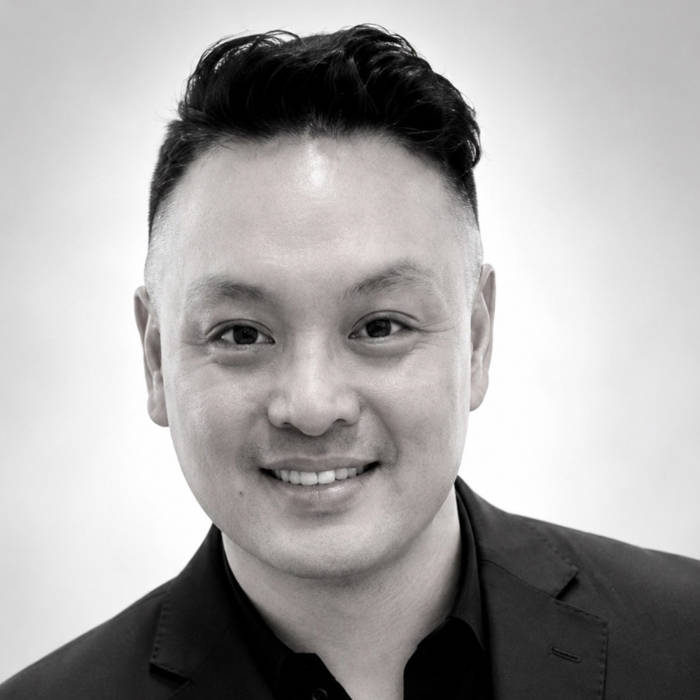 a black and white photo of a man a black and white photo of a man